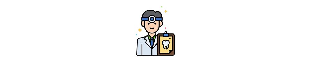 Graphic of a dentist smiling | Harwood Dental Care | Dentist Bolton