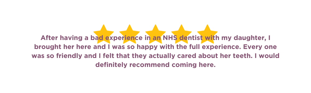 5 star review - Harwood Dental Care - Harwood, Bolton